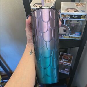 Starbucks 2023 Venti 24 oz Twilight Ombre Blue and Purple Mermaid Tumbler NWT